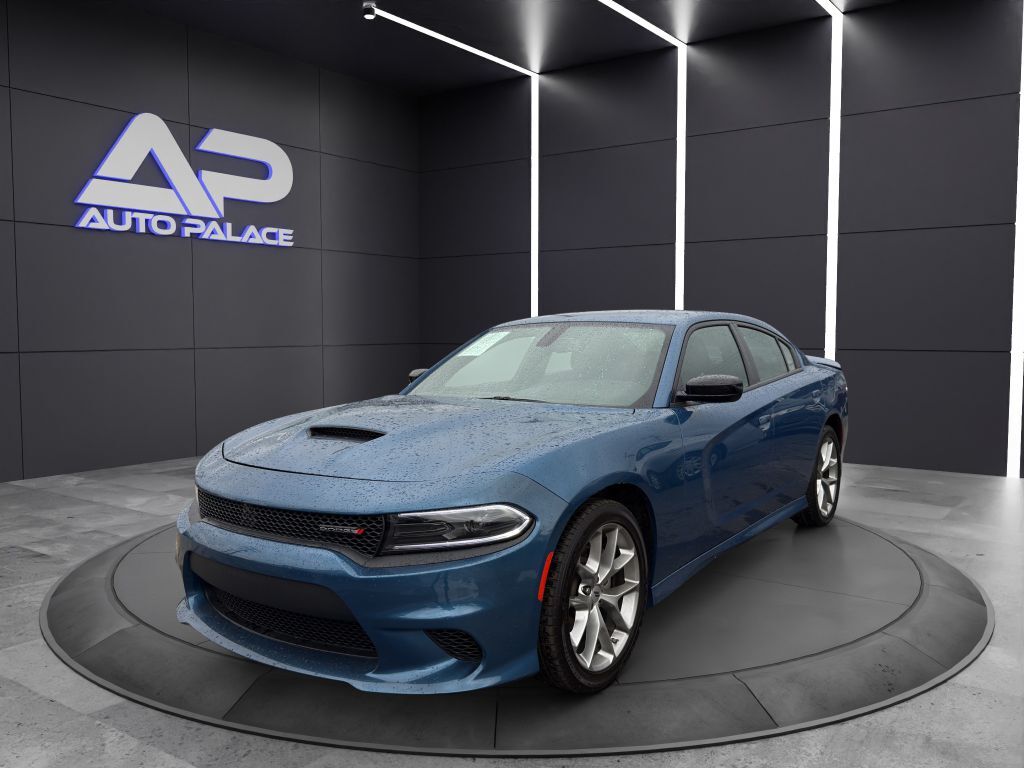 Sedan 2023 DODGE CHARGER BLUE 3.6L 6 Cyl Rear Wheel Drive GT KBB VALUE 30K WOW