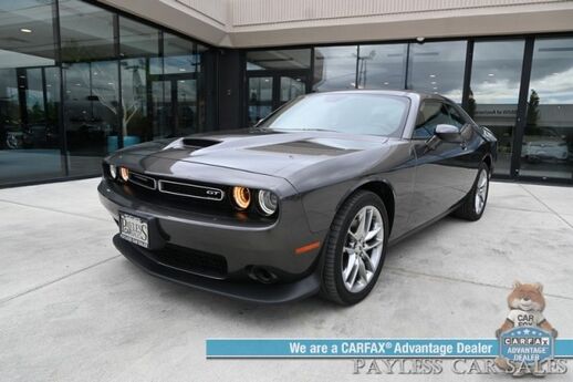 2023 Dodge Challenger GT / AWD / 3.6L V6 / Auto Start / Power Driver Seats / Alpine Speakers / Apple CarPlay & Android Auto / Bluetooth / Back Up Camera / Rear Parking Sensors / SRT Front Splitter / Aluminum Wheels / 1-Owner Anchorage AK