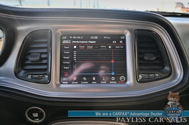 2023 Dodge Challenger R/T Scat Pack Last Call / Plus Pkg / AutoStart / Heated & Cooled Leather Seats / Heated Steering Wheel / Harman Kardon Speakers / Apple CarPlay & Android Auto / Keyless Entry & Start / Low Miles / 1-Owner Anchorage AK
