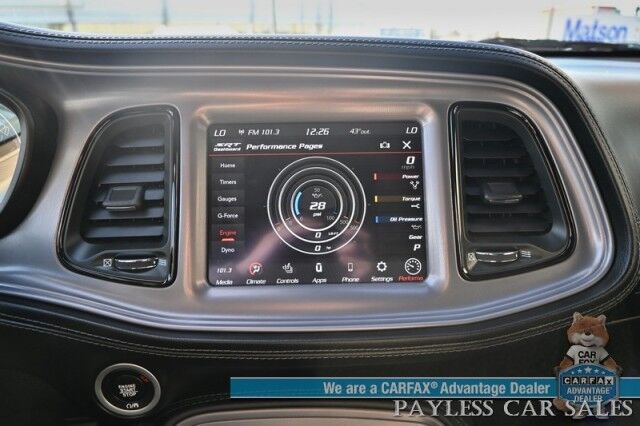 2023 Dodge Challenger R/T Scat Pack Last Call / Plus Pkg / AutoStart / Heated & Cooled Leather Seats / Heated Steering Wheel / Harman Kardon Speakers / Apple CarPlay & Android Auto / Keyless Entry & Start / Low Miles / 1-Owner Anchorage AK