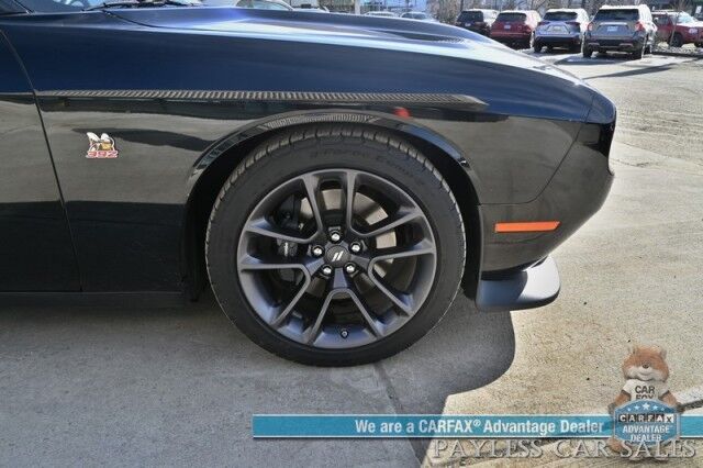 2023 Dodge Challenger R/T Scat Pack Last Call / Plus Pkg / AutoStart / Heated & Cooled Leather Seats / Heated Steering Wheel / Harman Kardon Speakers / Apple CarPlay & Android Auto / Keyless Entry & Start / Low Miles / 1-Owner Anchorage AK