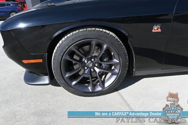 2023 Dodge Challenger R/T Scat Pack Last Call / Plus Pkg / AutoStart / Heated & Cooled Leather Seats / Heated Steering Wheel / Harman Kardon Speakers / Apple CarPlay & Android Auto / Keyless Entry & Start / Low Miles / 1-Owner Anchorage AK