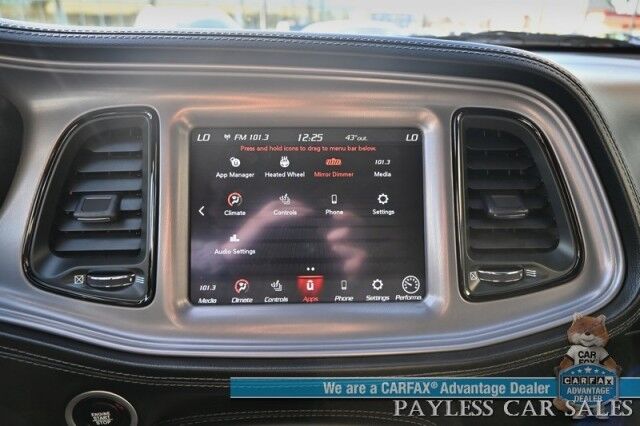 2023 Dodge Challenger R/T Scat Pack Last Call / Plus Pkg / AutoStart / Heated & Cooled Leather Seats / Heated Steering Wheel / Harman Kardon Speakers / Apple CarPlay & Android Auto / Keyless Entry & Start / Low Miles / 1-Owner Anchorage AK