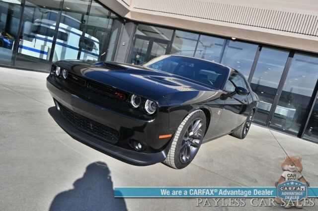 2023 Dodge Challenger R/T Scat Pack Last Call / Plus Pkg / AutoStart / Heated & Cooled Leather Seats / Heated Steering Wheel / Harman Kardon Speakers / Apple CarPlay & Android Auto / Keyless Entry & Start / Low Miles / 1-Owner Anchorage AK