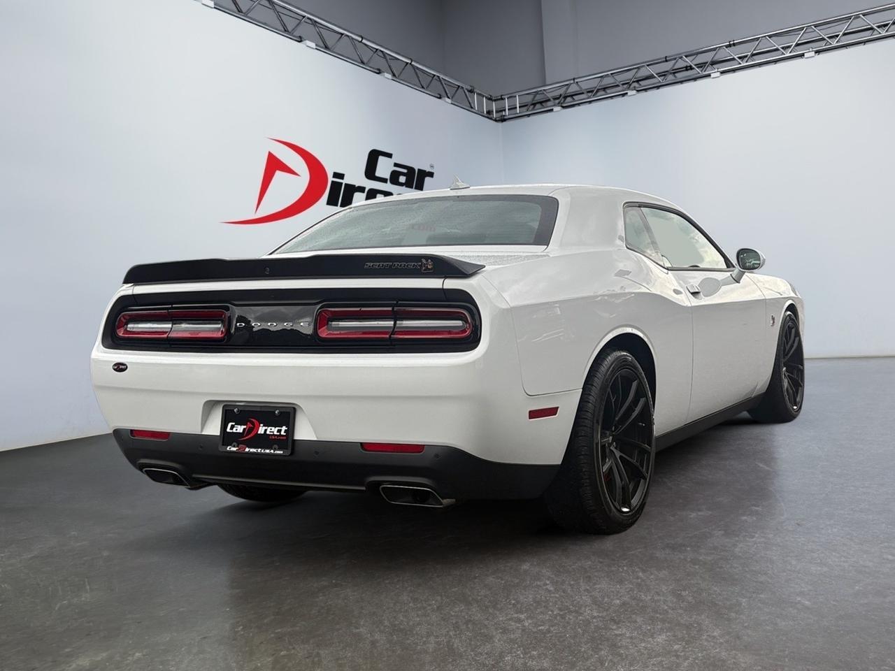 2023 Dodge Challenger R/T Scat Pack, MANUAL TRANS, SRT DRIVE MODES, BACKUP CAMERA, BLIND SPOT MONITORING, HEATED & VENTILATED SEATS, APPLE CARPLAY/ANDROID AUTO, PARKING SENSORS, ONLY 479 ACTUAL ORIGINAL MILES, 1 OWNER, CLEAN CARFAX, LOCAL TRADE VIRGINIA VEHICLE!!!