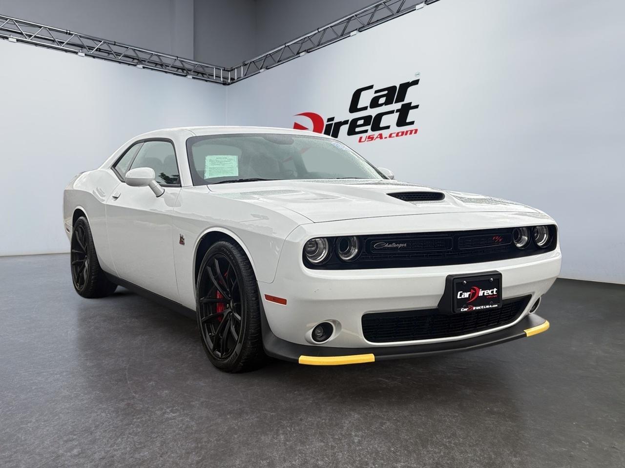 2023 Dodge Challenger R/T Scat Pack, MANUAL TRANSMISSION, SRT DRIVE MODES, BACKUP CAMERA, BLIND SPOT MONITORING, HEATED & VENTILATED SEATS, APPLE CARPLAY/ANDROID AUTO, PARKING SENSORS, ONLY 400 MILES, 1 OWNER, CLEAN CARFAX, VIRGINIA VEHICLE, A NEW CHALLENGE FOR YOU! Virginia Beach VA