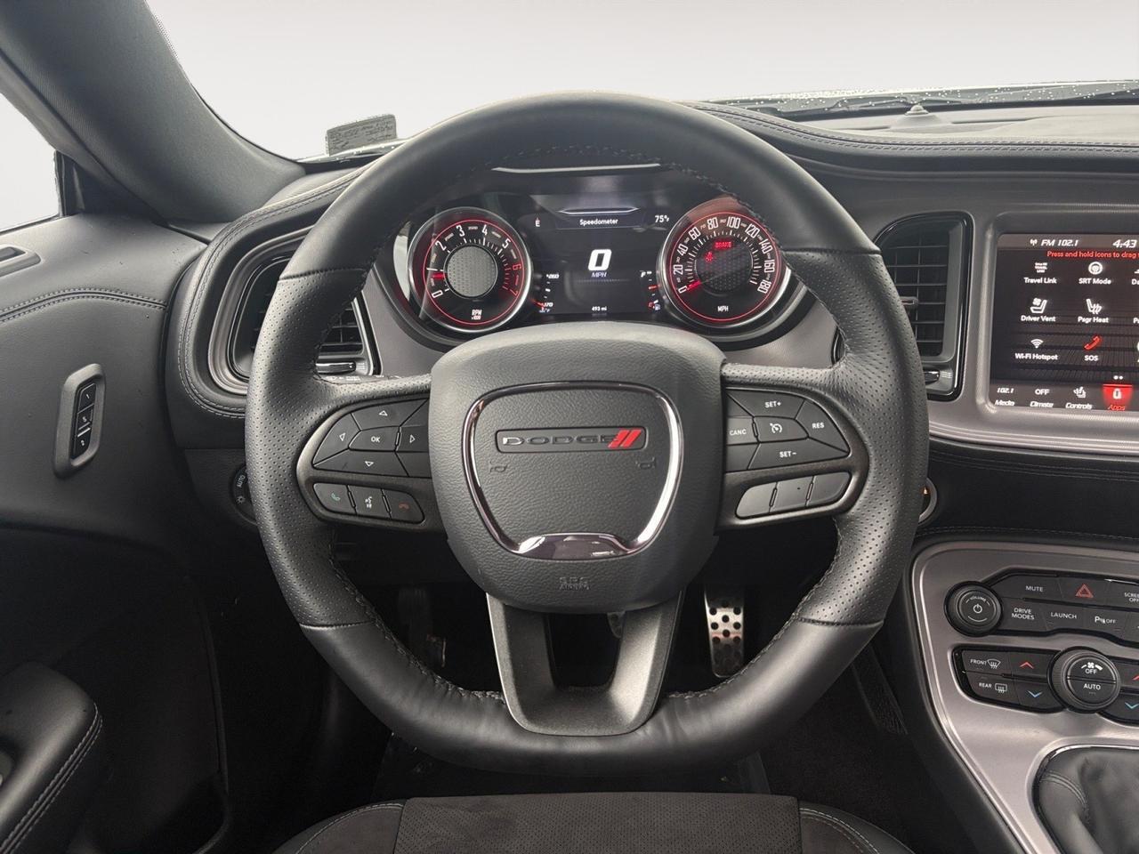 2023 Dodge Challenger R/T Scat Pack, MANUAL TRANSMISSION, SRT DRIVE MODES, BACKUP CAMERA, BLIND SPOT MONITORING, HEATED & VENTILATED SEATS, APPLE CARPLAY/ANDROID AUTO, PARKING SENSORS, ONLY 400 MILES, 1 OWNER, CLEAN CARFAX, VIRGINIA VEHICLE, A NEW CHALLENGE FOR YOU! Virginia Beach VA