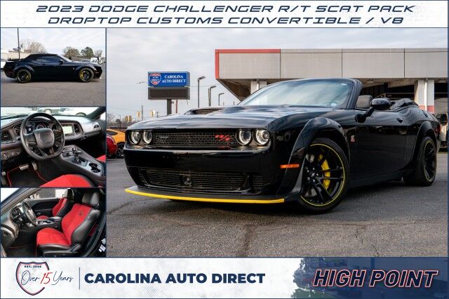 2023 Dodge Challenger R/T Scat Pack Widebody / Droptop Customs Convertible!