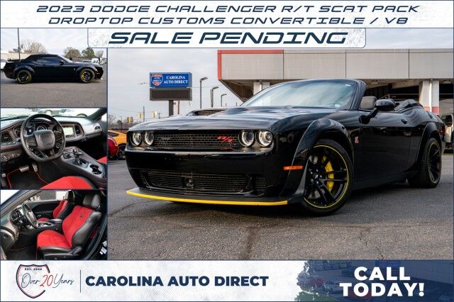 2023 Dodge Challenger R/T Scat Pack Widebody / Droptop Customs Convertible!