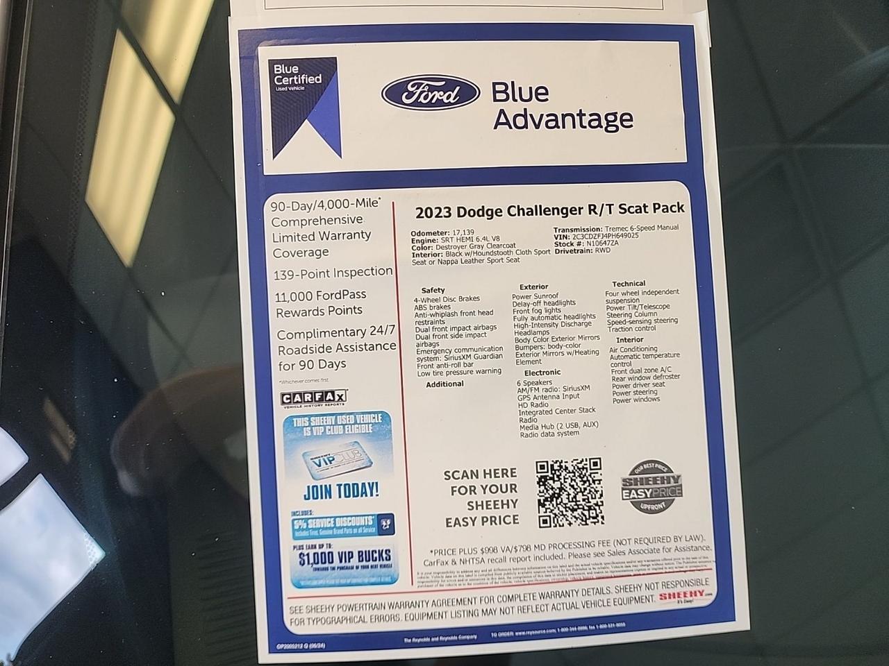 2023 Dodge Challenger R/T Scat Pack Richmond VA