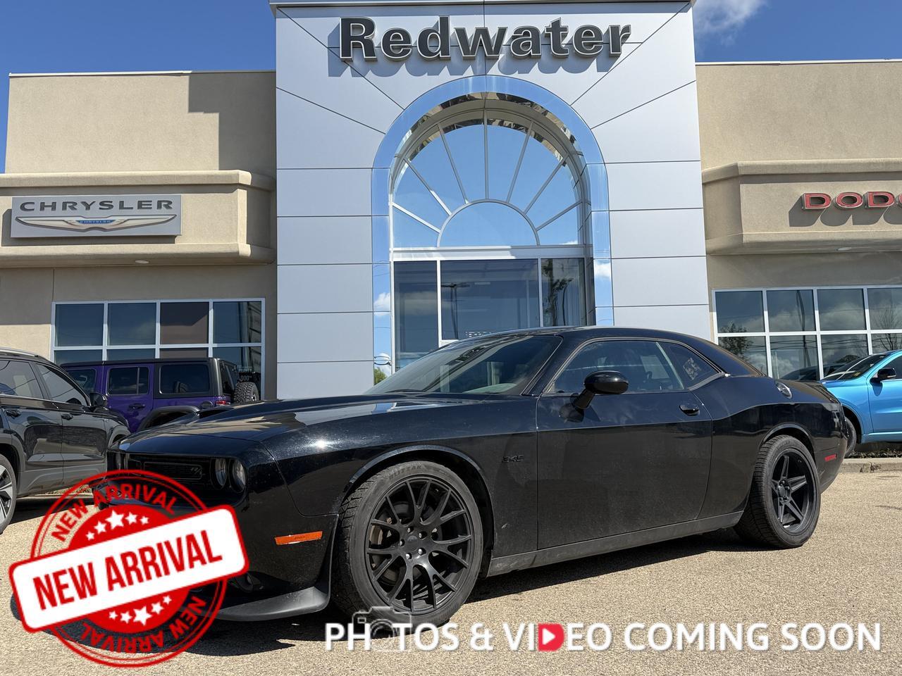 2023 Dodge Challenger RT RWD 2 Door | Low KMs | V8 HEMI | Heated Vented Nappa Leather | Sunroof | NAV | Remote Start