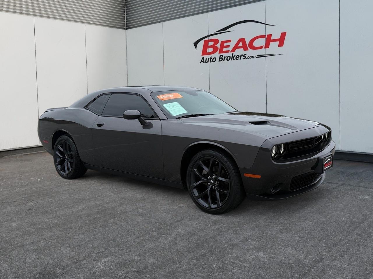 2023 Dodge Challenger SXT, ALPINE SPEAKERS, APPLE CARPLAY/ANDROID AUTO, BACKUP CAMERA, POWER AND HEATED MIRRORS, KEYLESS START, LOW MILES! Norfolk VA