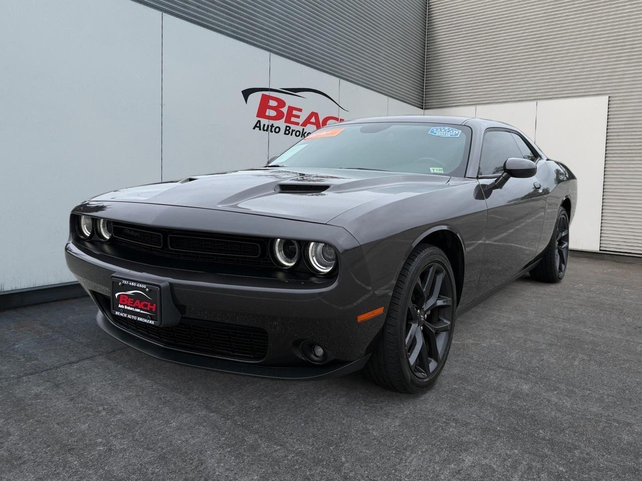 2023 Dodge Challenger SXT, ALPINE SPEAKERS, APPLE CARPLAY/ANDROID AUTO, BACKUP CAMERA, POWER AND HEATED MIRRORS, KEYLESS START, LOW MILES! Norfolk VA
