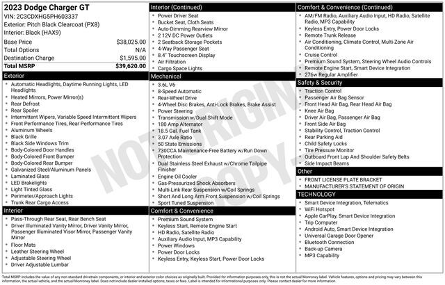 2023 Dodge Charger GT Raleigh NC