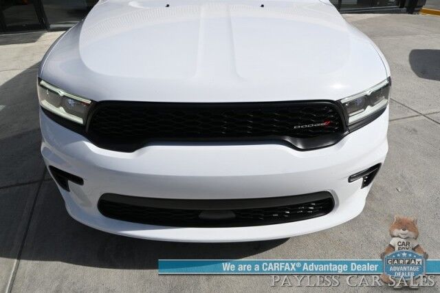 2023 Dodge Durango GT / AWD / AutoStart / Plus Pkg / Heated & Cooled Leather Seats / Heated Steering Wheel / Sunroof / NAV / Alpine Speakers / Blind Spot Alert / Apple CarPlay & Android Auto / Third Row / Seats 7 / Tow Pkg / 1-Owner Anchorage AK