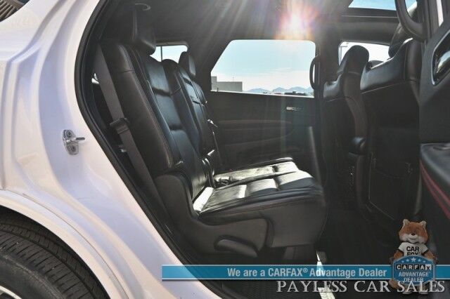 2023 Dodge Durango GT / AWD / AutoStart / Plus Pkg / Heated & Cooled Leather Seats / Heated Steering Wheel / Sunroof / NAV / Alpine Speakers / Blind Spot Alert / Apple CarPlay & Android Auto / Third Row / Seats 7 / Tow Pkg / 1-Owner Anchorage AK