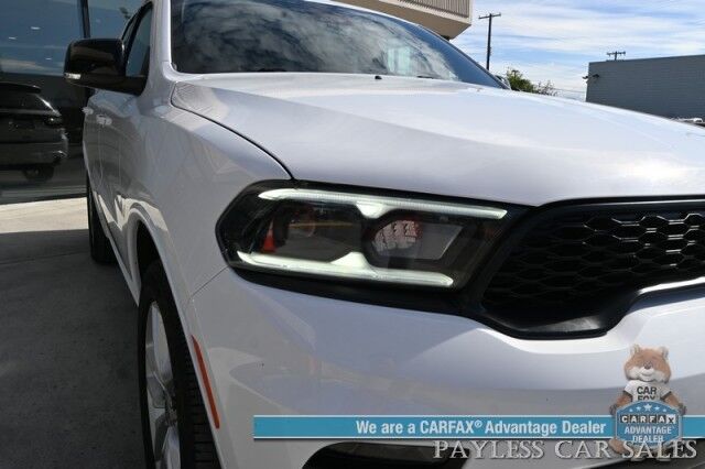 2023 Dodge Durango GT / AWD / AutoStart / Plus Pkg / Heated & Cooled Leather Seats / Heated Steering Wheel / Sunroof / NAV / Alpine Speakers / Blind Spot Alert / Apple CarPlay & Android Auto / Third Row / Seats 7 / Tow Pkg / 1-Owner Anchorage AK