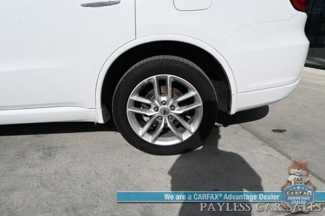 2023 Dodge Durango GT / AWD / AutoStart / Plus Pkg / Heated & Cooled Leather Seats / Heated Steering Wheel / Sunroof / NAV / Alpine Speakers / Blind Spot Alert / Apple CarPlay & Android Auto / Third Row / Seats 7 / Tow Pkg / 1-Owner Anchorage AK