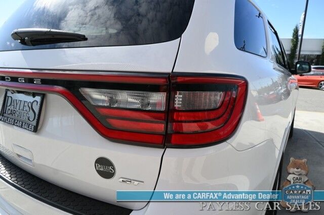 2023 Dodge Durango GT / AWD / AutoStart / Plus Pkg / Heated & Cooled Leather Seats / Heated Steering Wheel / Sunroof / NAV / Alpine Speakers / Blind Spot Alert / Apple CarPlay & Android Auto / Third Row / Seats 7 / Tow Pkg / 1-Owner Anchorage AK