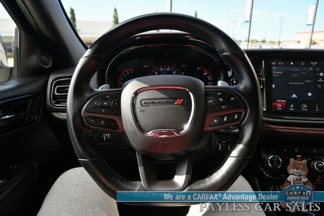 2023 Dodge Durango GT / AWD / AutoStart / Plus Pkg / Heated & Cooled Leather Seats / Heated Steering Wheel / Sunroof / NAV / Alpine Speakers / Blind Spot Alert / Apple CarPlay & Android Auto / Third Row / Seats 7 / Tow Pkg / 1-Owner Anchorage AK