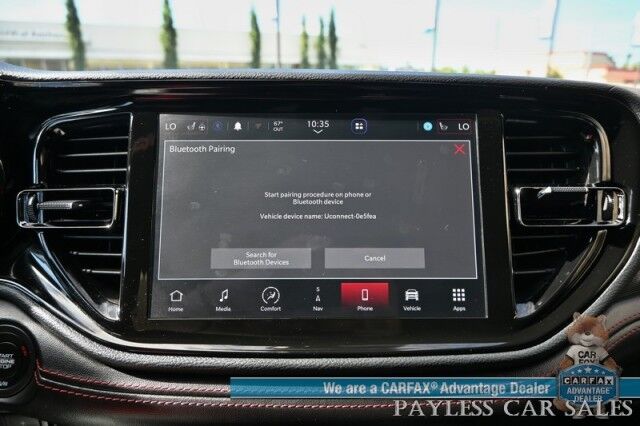 2023 Dodge Durango GT / AWD / AutoStart / Plus Pkg / Heated & Cooled Leather Seats / Heated Steering Wheel / Sunroof / NAV / Alpine Speakers / Blind Spot Alert / Apple CarPlay & Android Auto / Third Row / Seats 7 / Tow Pkg / 1-Owner Anchorage AK