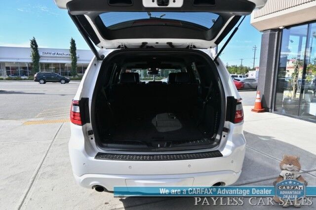 2023 Dodge Durango GT / AWD / AutoStart / Plus Pkg / Heated & Cooled Leather Seats / Heated Steering Wheel / Sunroof / NAV / Alpine Speakers / Blind Spot Alert / Apple CarPlay & Android Auto / Third Row / Seats 7 / Tow Pkg / 1-Owner Anchorage AK