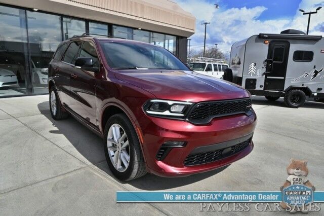2023 Dodge Durango GT Plus / AWD / AutoStart / Heated & Cooled Leather Seats / Heated Steering Wheel / Sunroof / Navigation / Alpine Speakers / Blind Spot Alert / Keyless Entry & Start / 3rd Row / Seats 7 / Tow Pkg / 1-Owner Anchorage AK