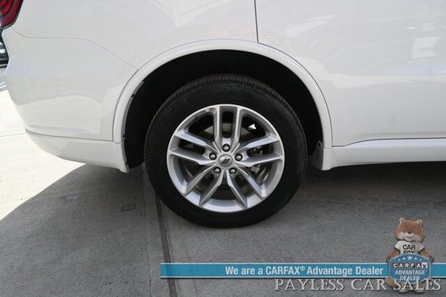 2023 Dodge Durango GT Plus / AWD / AutoStart / Plus Pkg / Heated & Cooled Leather Seats / Heated Steering Wheel / Sunroof / NAV / Alpine Speakers / Blind Spot Alert / Apple CarPlay & Android Auto / Third Row / Seats 7 / Tow Pkg / 1-Owner Anchorage AK