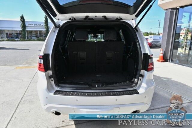 2023 Dodge Durango GT Plus / AWD / AutoStart / Plus Pkg / Heated & Cooled Leather Seats / Heated Steering Wheel / Sunroof / NAV / Alpine Speakers / Blind Spot Alert / Apple CarPlay & Android Auto / Third Row / Seats 7 / Tow Pkg / 1-Owner Anchorage AK