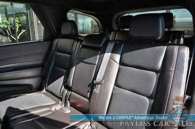 2023 Dodge Durango GT Plus / AWD / AutoStart / Plus Pkg / Heated & Cooled Leather Seats / Heated Steering Wheel / Sunroof / NAV / Alpine Speakers / Blind Spot Alert / Apple CarPlay & Android Auto / Third Row / Seats 7 / Tow Pkg / 1-Owner Anchorage AK