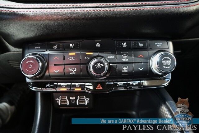 2023 Dodge Durango GT Plus / AWD / AutoStart / Plus Pkg / Heated & Cooled Leather Seats / Heated Steering Wheel / Sunroof / NAV / Alpine Speakers / Blind Spot Alert / Apple CarPlay & Android Auto / Third Row / Seats 7 / Tow Pkg / 1-Owner Anchorage AK