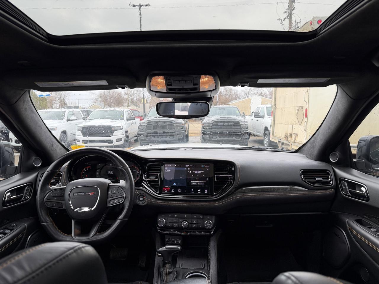 2023 Dodge Durango R/T Hemi Orange AWD | Low KMs | V8 | 6 Passenger | Sunroof | NAV | Heated Vented Seats Redwater AB