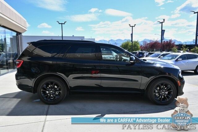 2023 Dodge Durango R/T Plus / 4X4 / Auto Start / Blacktop Pkg / Heated & Cooled Leather Seats / Heated Steering / NAV / Sunroof / Adaptive Cruise & Blind Spot / Apple CarPlay & Android Auto / 3rd Row / Tow Pkg / 1-Owner / Only 4K Miles Anchorage AK