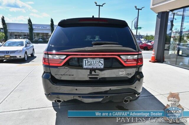 2023 Dodge Durango R/T Plus / 4X4 / Auto Start / Blacktop Pkg / Heated & Cooled Leather Seats / Heated Steering / NAV / Sunroof / Adaptive Cruise & Blind Spot / Apple CarPlay & Android Auto / 3rd Row / Tow Pkg / 1-Owner / Only 4K Miles Anchorage AK