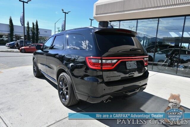 2023 Dodge Durango R/T Plus / 4X4 / Auto Start / Blacktop Pkg / Heated & Cooled Leather Seats / Heated Steering / NAV / Sunroof / Adaptive Cruise & Blind Spot / Apple CarPlay & Android Auto / 3rd Row / Tow Pkg / 1-Owner / Only 4K Miles Anchorage AK