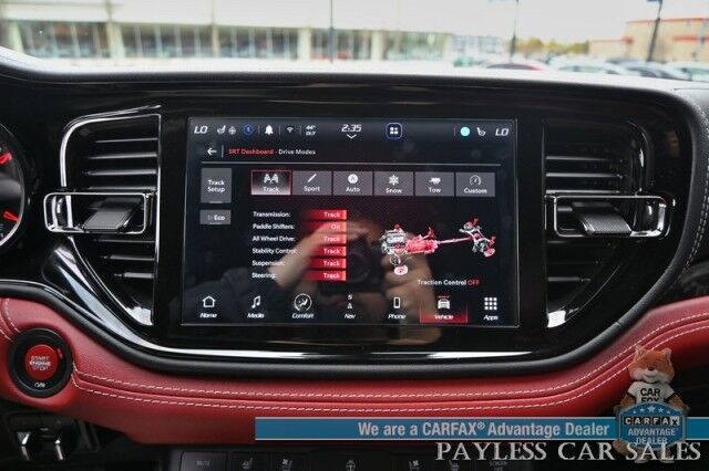 2023 Dodge Durango SRT 392 Premium / AWD / Black Pkg / Auto Start / Heated & Cooled Leather Seats / Sunroof / NAV / Harman Kardon / Adaptive Cruise / Lane Departure & Blind Spot / 3rd Row / Seats 6 / Tow Pkg / 1-Owner Anchorage AK