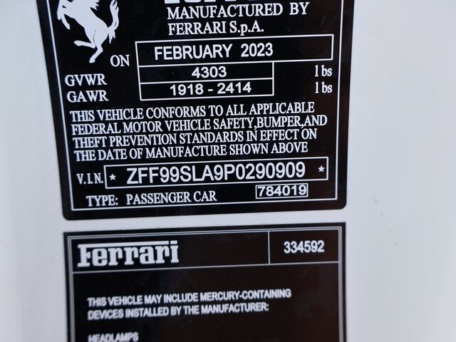 2023 Ferrari 296 GTB Base Oshkosh WI