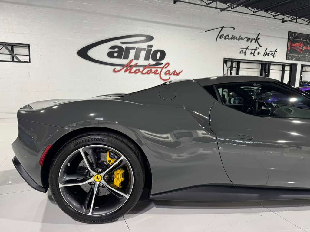 2023 Ferrari 296 GTB Grigio Scuro paint, Daytona seats, JBL audio, suspension lifter, front driving camera AND MUCH MORE! Fort Lauderdale FL