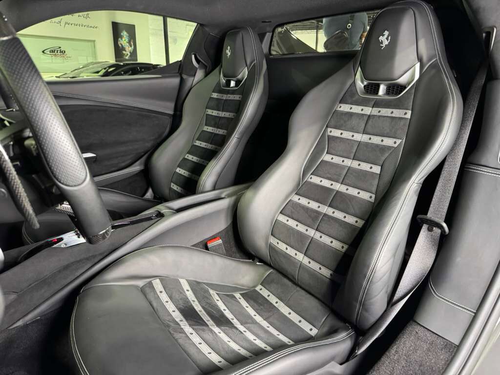 2023 Ferrari 296 GTB Grigio Scuro paint, Daytona seats, JBL audio, suspension lifter, front driving camera AND MUCH MORE! Fort Lauderdale FL
