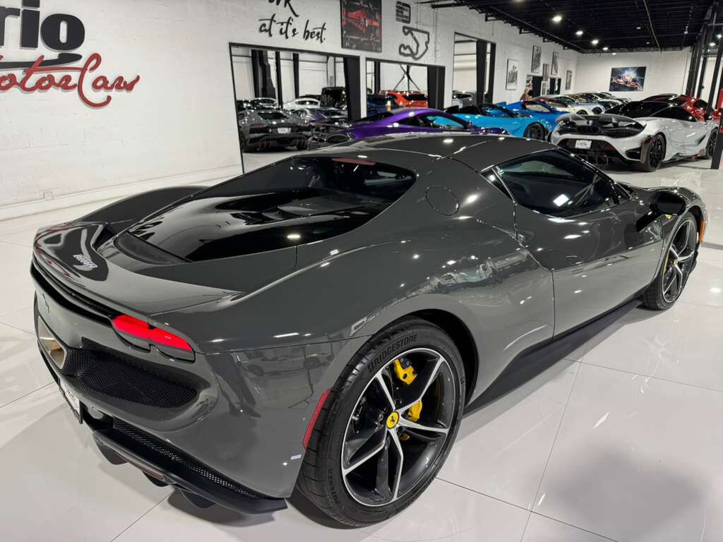 2023 Ferrari 296 GTB Grigio Scuro paint, Daytona seats, JBL audio, suspension lifter, front driving camera AND MUCH MORE! Fort Lauderdale FL
