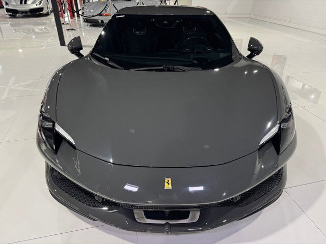 2023 Ferrari 296 GTB Grigio Scuro paint, front lifter, matte grey wheels, carplay, surround view, interior carbon & MORE! Fort Lauderdale FL