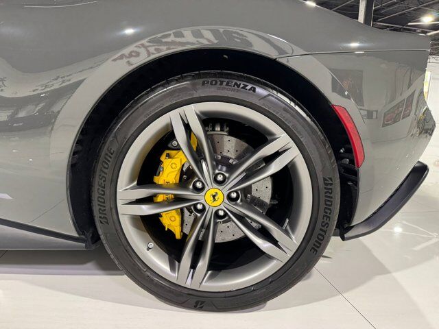 2023 Ferrari 296 GTB Grigio Scuro paint, front lifter, matte grey wheels, carplay, surround view, interior carbon & MORE! Fort Lauderdale FL