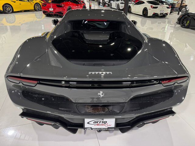 2023 Ferrari 296 GTB Grigio Scuro paint, front lifter, matte grey wheels, carplay, surround view, interior carbon & MORE! Fort Lauderdale FL