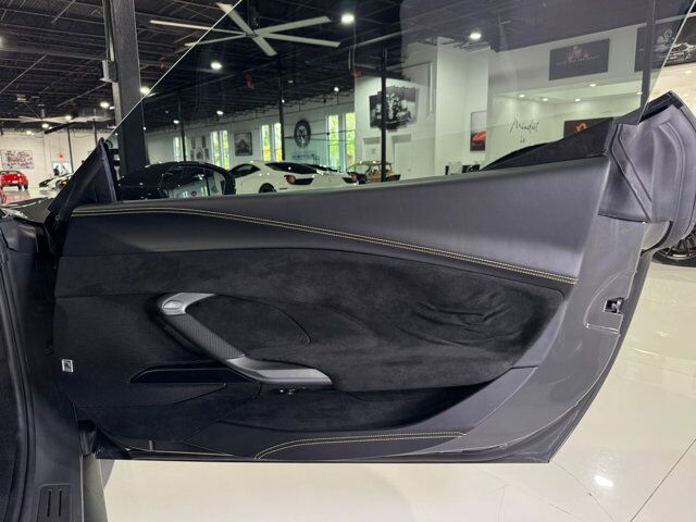 2023 Ferrari 296 GTB Grigio Scuro paint, front lifter, matte grey wheels, carplay, surround view, interior carbon & MORE! Fort Lauderdale FL