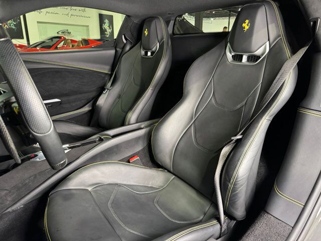 2023 Ferrari 296 GTB Grigio Scuro paint, front lifter, matte grey wheels, carplay, surround view, interior carbon & MORE! Fort Lauderdale FL
