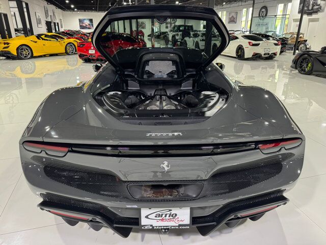 2023 Ferrari 296 GTB Grigio Scuro paint, front lifter, matte grey wheels, carplay, surround view, interior carbon & MORE! Fort Lauderdale FL