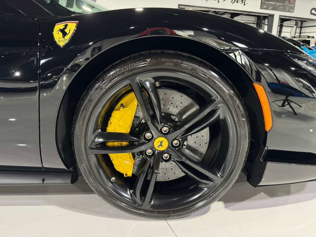 2023 Ferrari 296 GTB Nero B/B paint, Livrea Azzurro Dino, Extra-Range Azzurro interior, carbon galore AND MORE!!! Fort Lauderdale FL