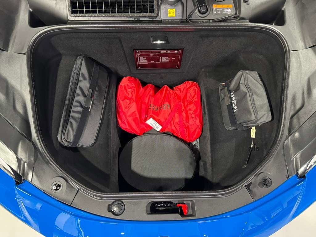 2023 Ferrari 296 GTB Nero B/B paint, Livrea Azzurro Dino, Extra-Range Azzurro interior, carbon galore AND MORE!!! Fort Lauderdale FL