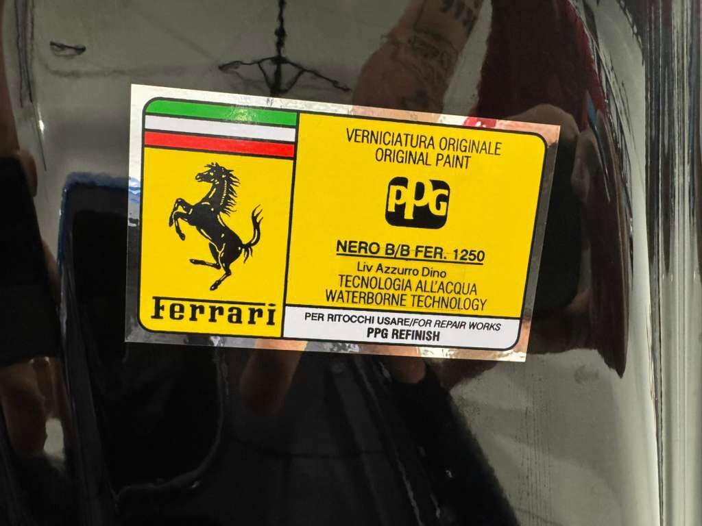 2023 Ferrari 296 GTB Nero B/B paint, Livrea Azzurro Dino, Extra-Range Azzurro interior, carbon galore AND MORE!!! Fort Lauderdale FL