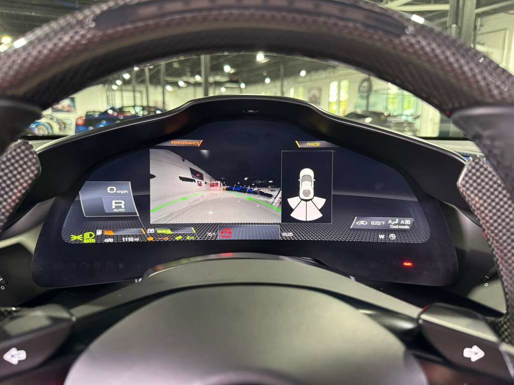 2023 Ferrari 296 GTB Nero B/B paint, Livrea Azzurro Dino, Extra-Range Azzurro interior, carbon galore AND MORE!!! Fort Lauderdale FL